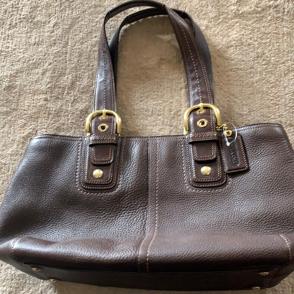 Coach Bags | Coach Brown Leather Purse | Poshmark